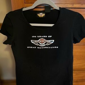 100 year Harley Anniversary tee. Beautiful tee